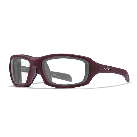 WILEY X WX SLEEK RX MATTE VIOLET EYEGLASS SUNGLASSES FRAMES 121 - Picture 1 of 4
